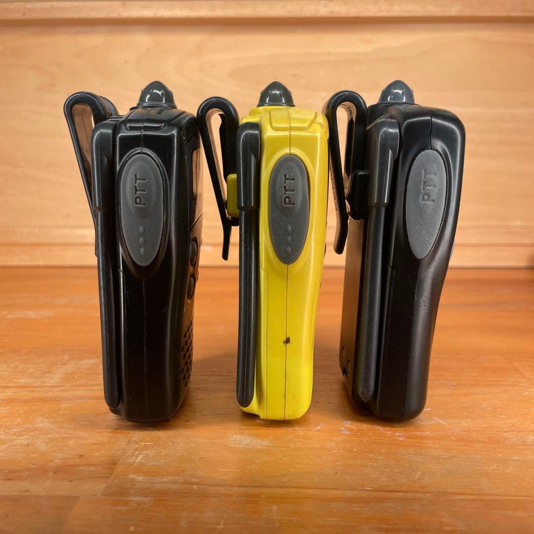 【kenwood】トランシーバー　3台　まとめ売り