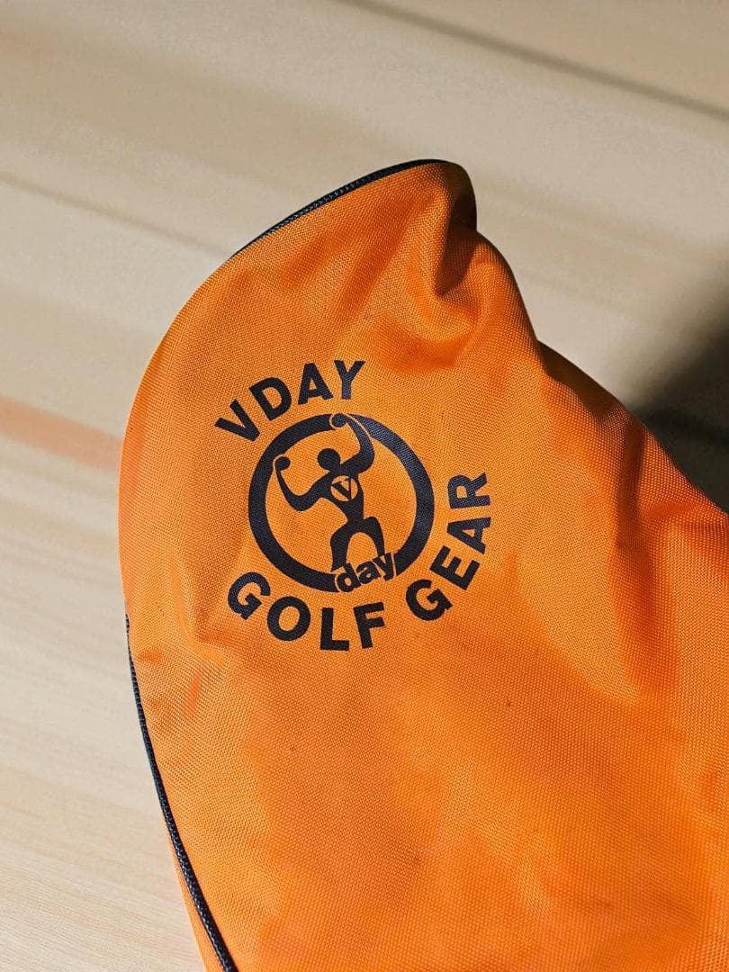 送料無料/美品　VDAY GOLF オレンジ ゴルフバッグ