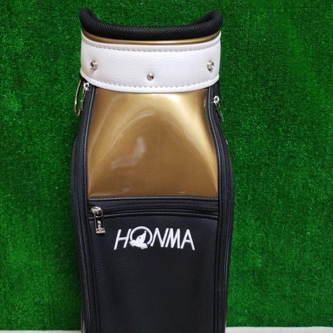 HONMA TW WORLD キャディバッグ 黒/金 フード無し