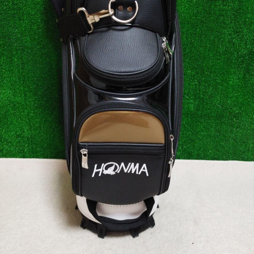 HONMA TW WORLD キャディバッグ 黒/金 フード無し
