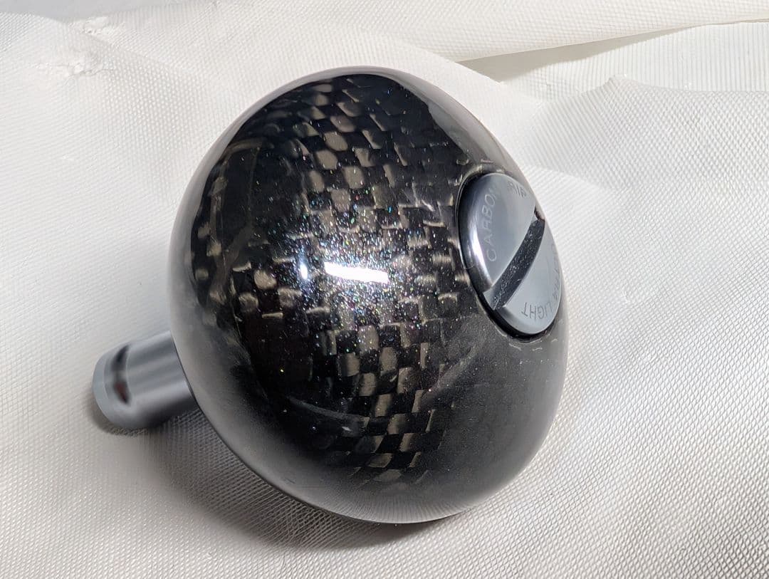 美品　シマノ08ステラSW ウルトラライトカーボン ハンドルノブB　管522FP