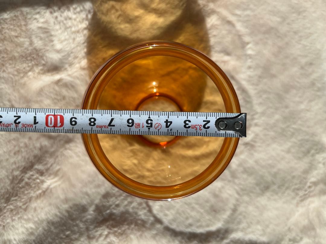 Tilleyランタン（玉ねぎ)交換用ホヤ　琥珀色