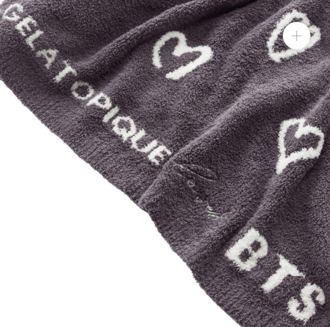 [GELATO PIQUE loves BTS] ブランケット (GRAY)