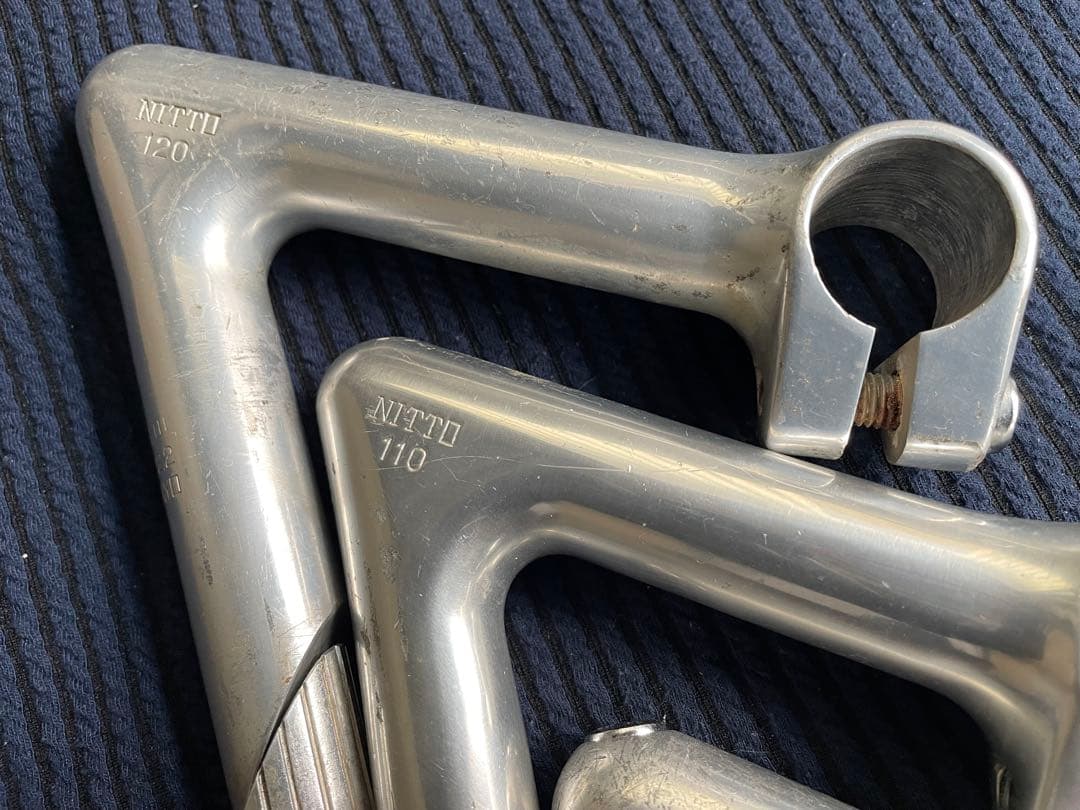 NJS NITTO 軽合ステム 120mm 110mm 90mm 競輪　ピスト