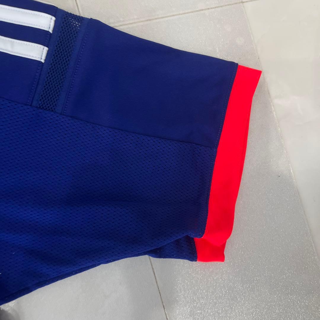 adidas アディダス　日本代表 シャツ 青色　サイズO