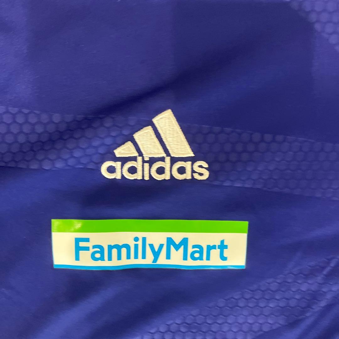 adidas アディダス　日本代表 シャツ 青色　サイズO