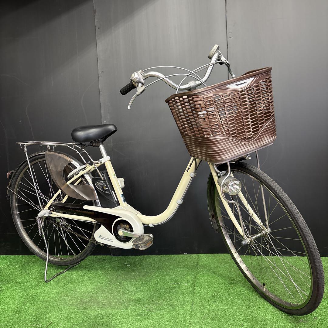 電動自転車 Panasonic Lithium vivi DX アイボリー　4★