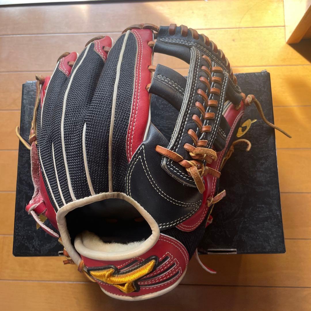 Mizuno Pro 軟式　坂本モデル　赤 箱付き