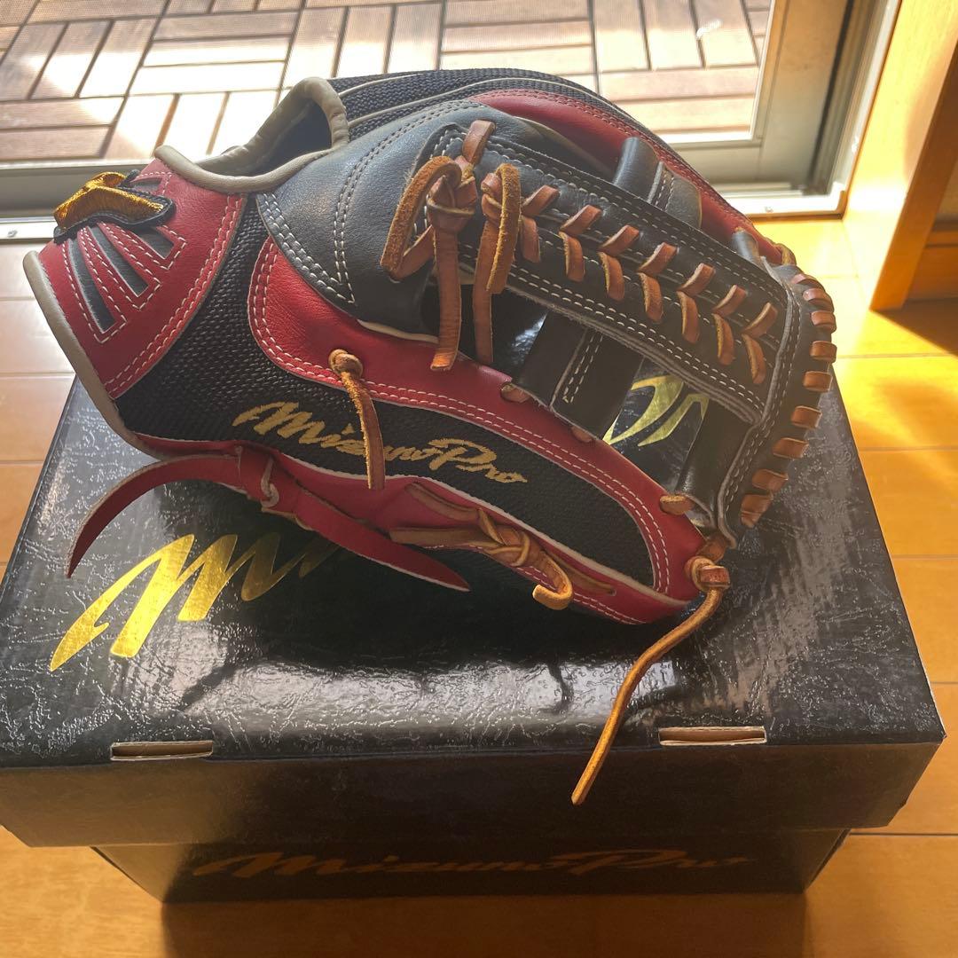 Mizuno Pro 軟式　坂本モデル　赤 箱付き