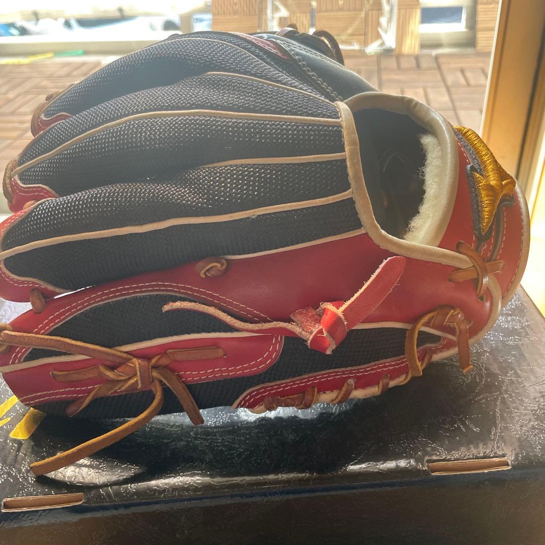 Mizuno Pro 軟式　坂本モデル　赤 箱付き