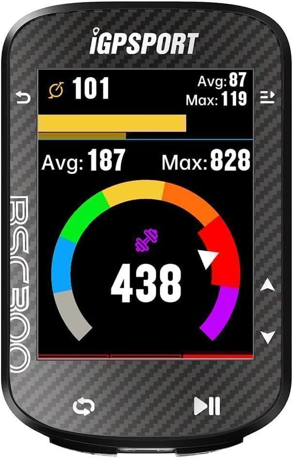 【シリコンカバー付き】iGPSPORT BSC300 GPSサイクルコンピュータ