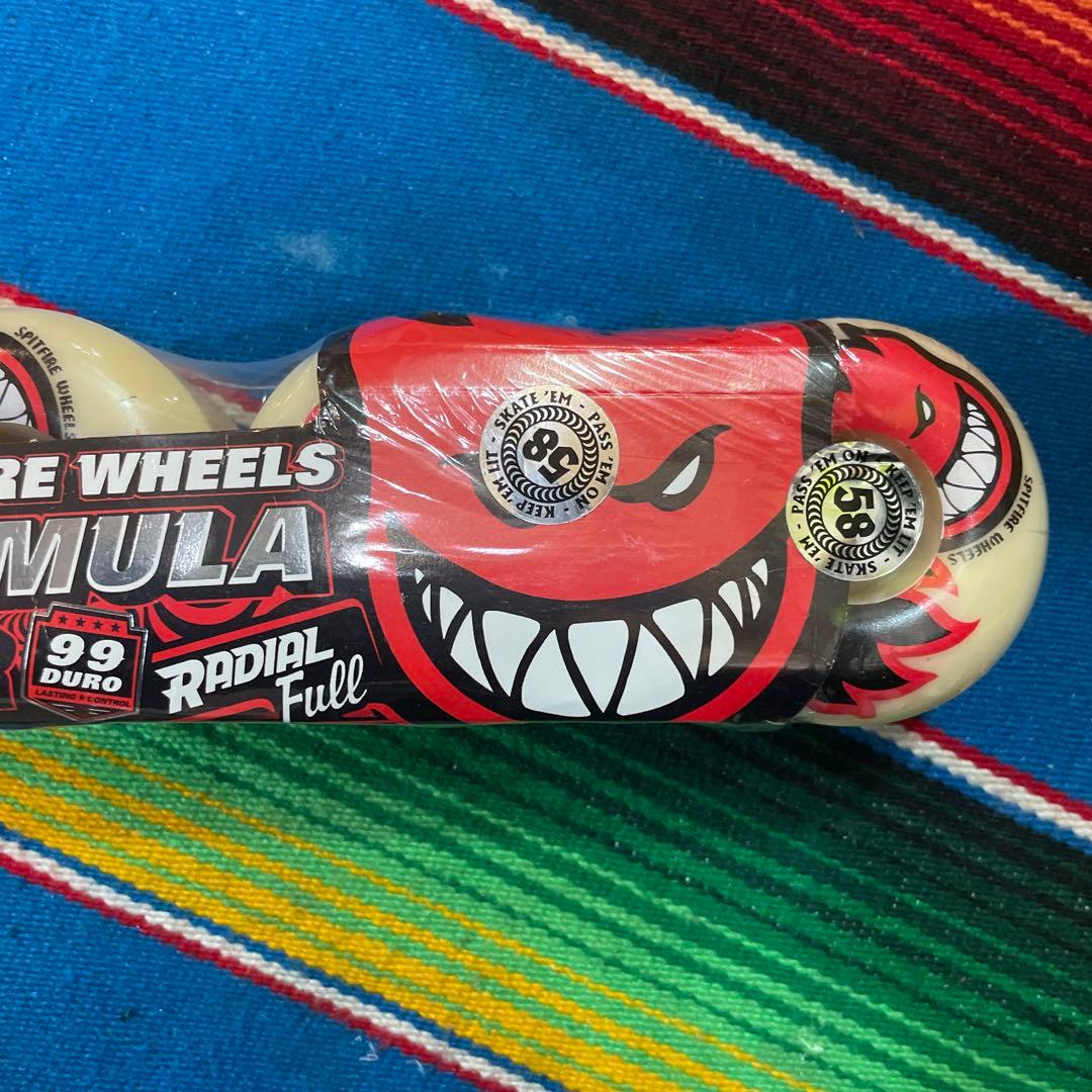 スケートボード SPITFIRE FORMULA FOUR 58mm99DRadial Full