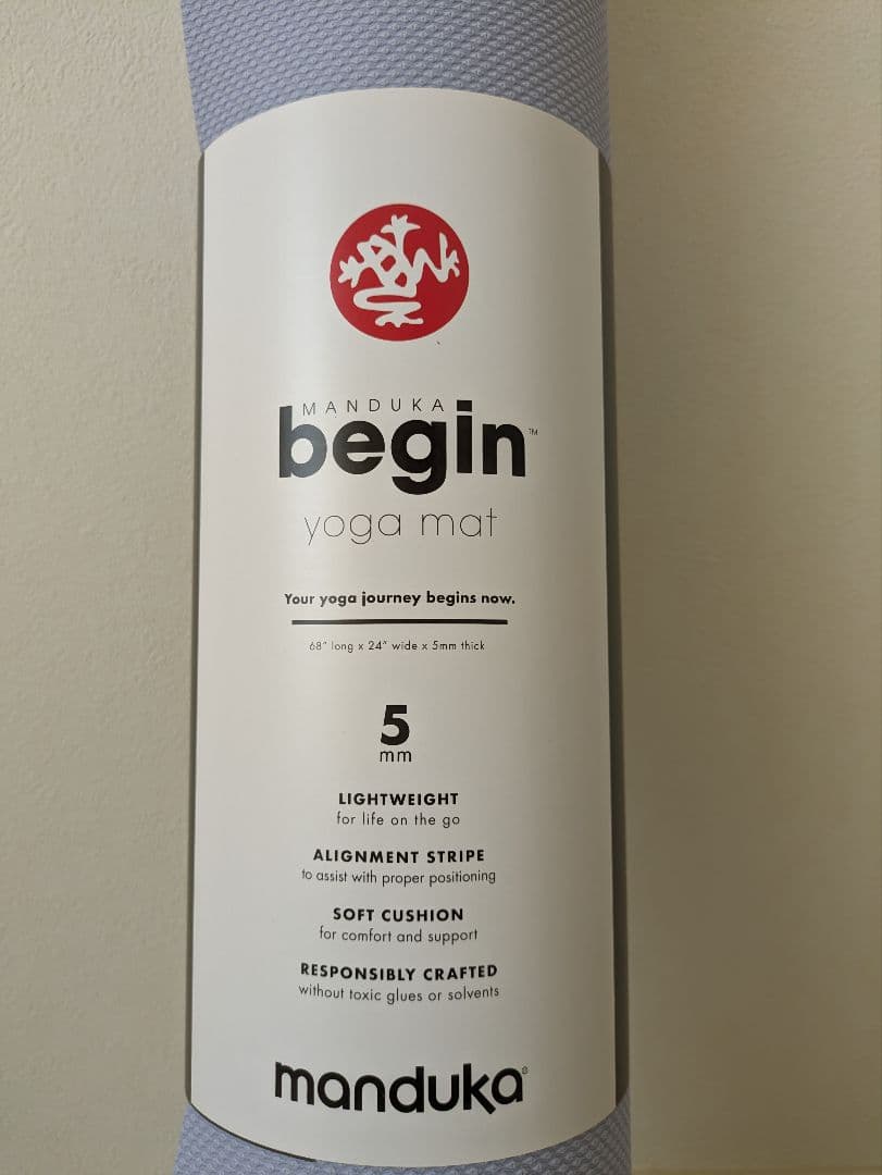 MANDUKA マンドゥカ 5mm BEGIN ヨガマット ラベンダー