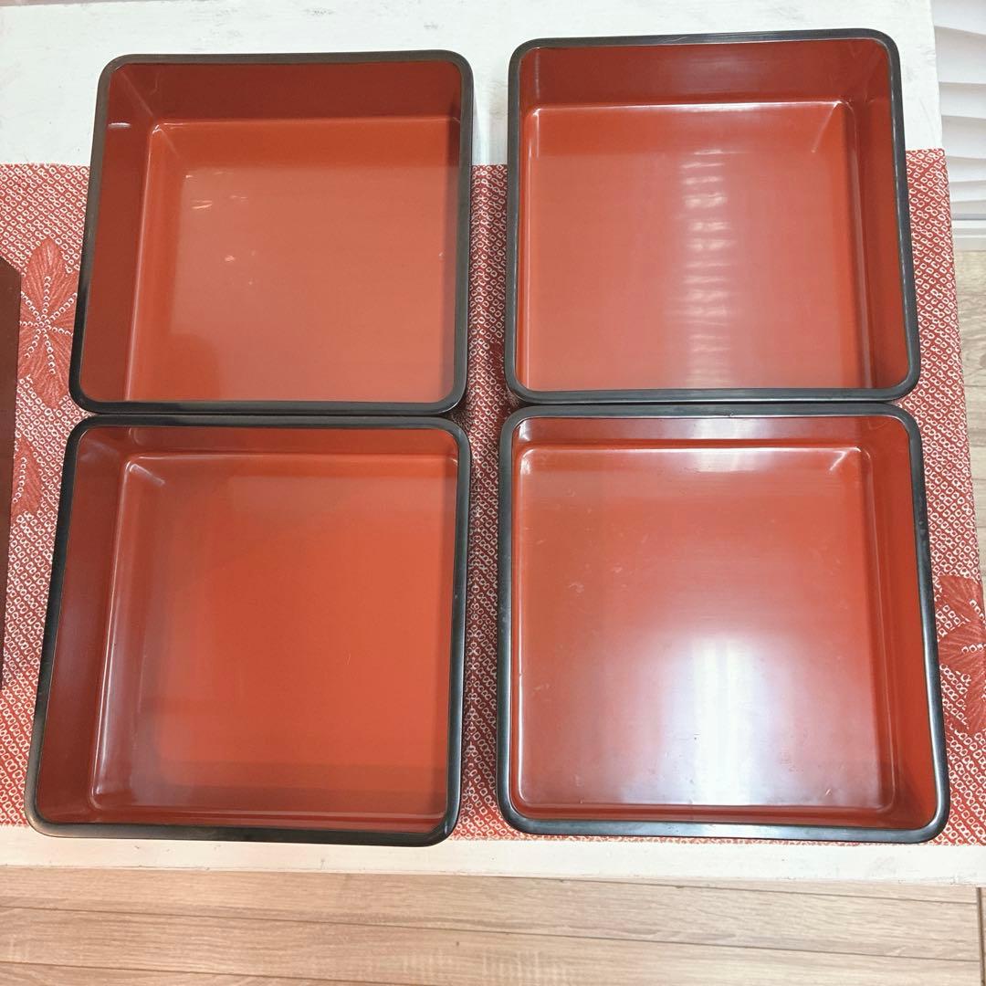 ◇重箱◇4段◇木箱入り◇