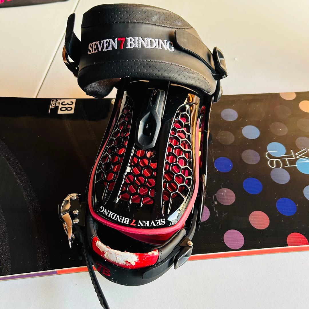 HEAD スノーボード板　138cm ビンディング付ケース付き　美品　引取り限定
