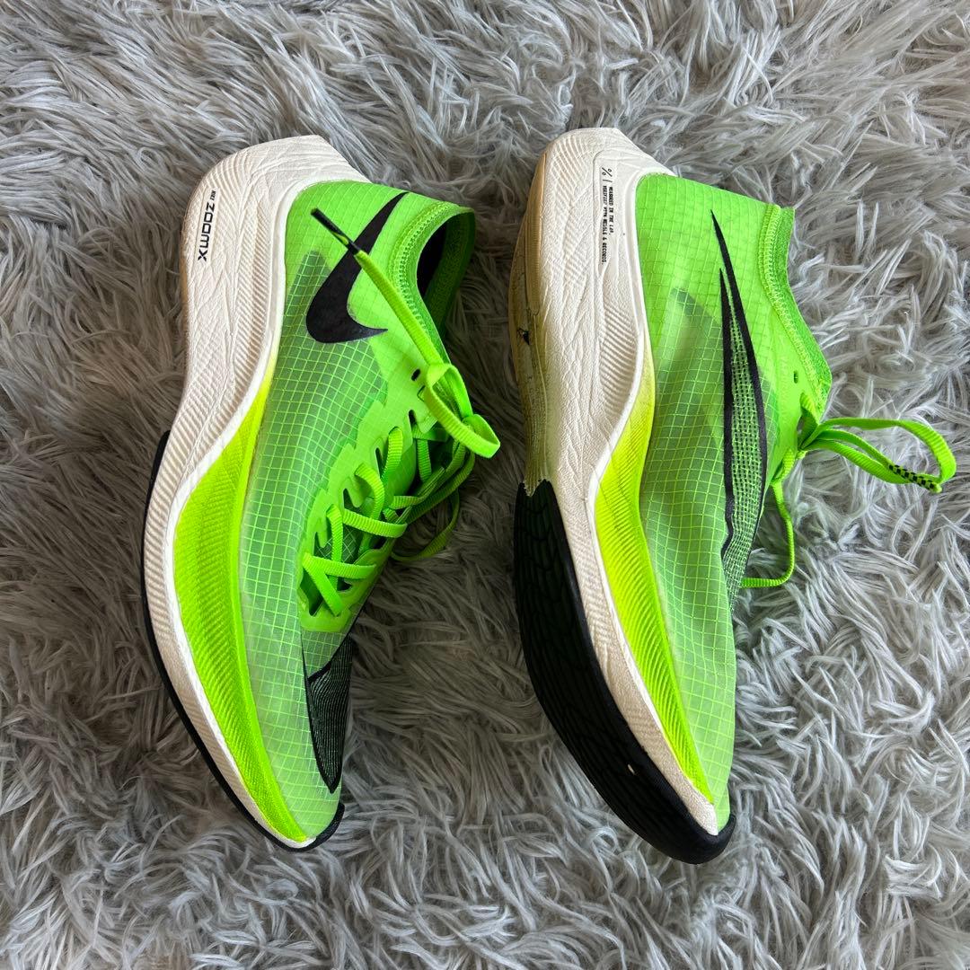 スパイク・シューズ Nike ZoomX Vaporfly Next% Electricgreen