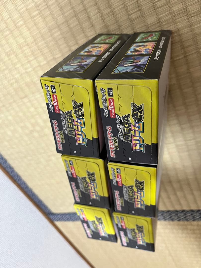 ポケモンカード ドリームex 6BOX　新品未開封　シュリンクなし ペリペリあり