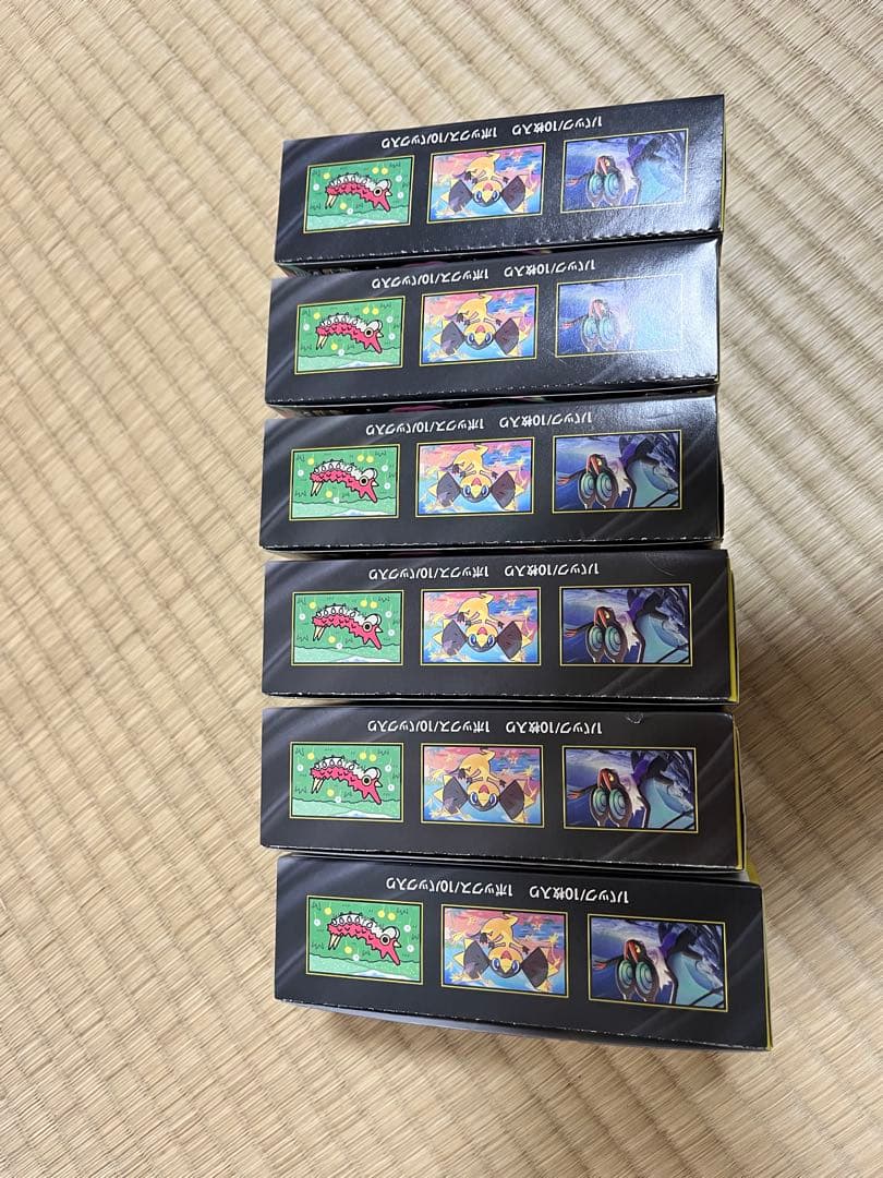 ポケモンカード ドリームex 6BOX　新品未開封　シュリンクなし ペリペリあり