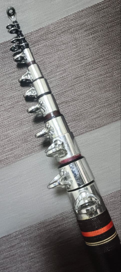 ダイワウィスカーザカーボ石鯛24号525！振出カーボン石鯛竿