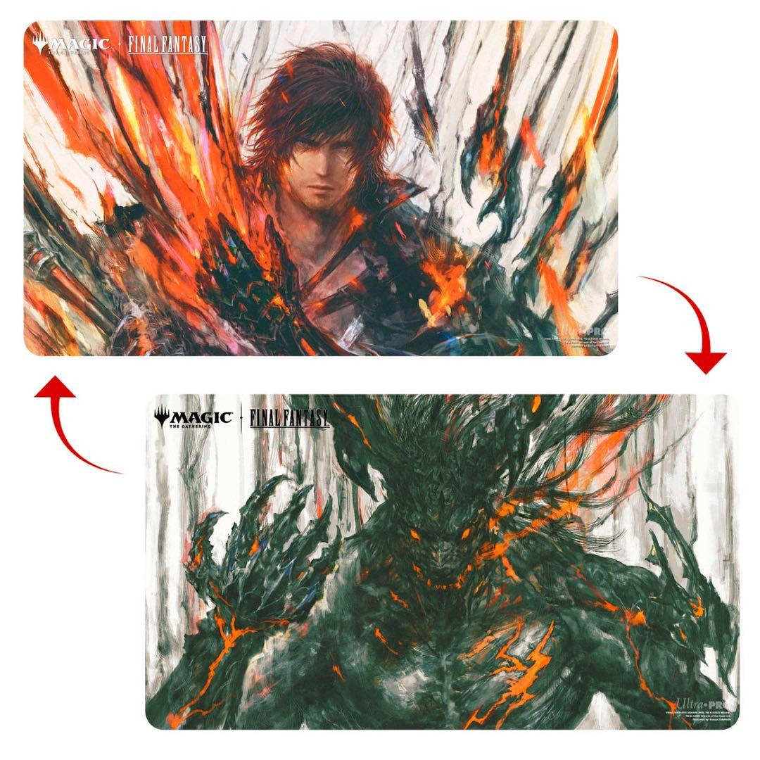 【値下げ受付中】 MTG×FF クライヴ　プレイマット　ファイナルファンタジー