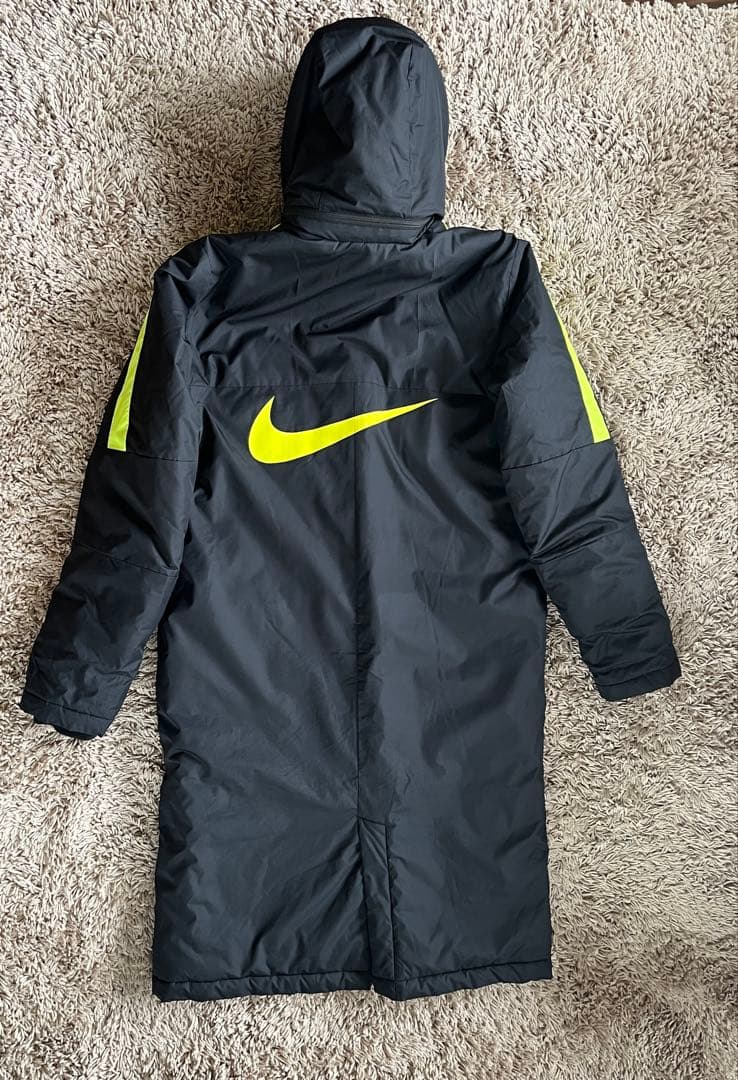 NIKE ナイキ　ブラック ベンチコート　サイズL