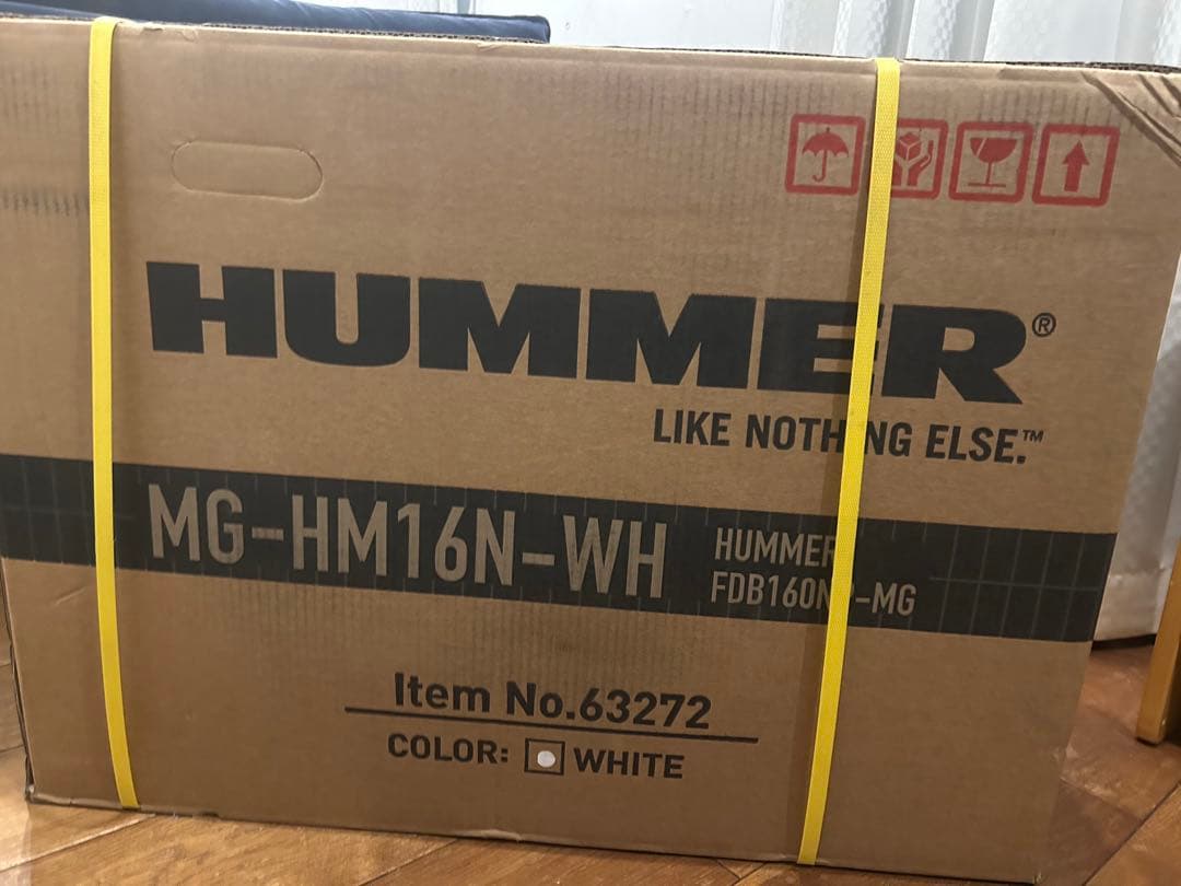 新品未開封品　折り畳み自転車 　MG-HM16N-WH ホワイトHUMMER