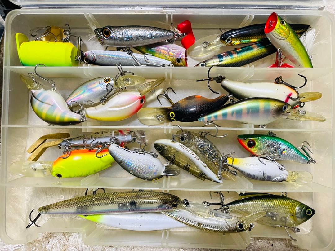 【早い者勝ち】24個 バスフィッシング ハードルアーセット 釣り