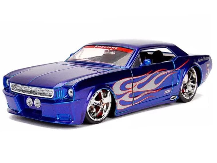 JADA 1/24 1965 フォード マスタング BLUE
