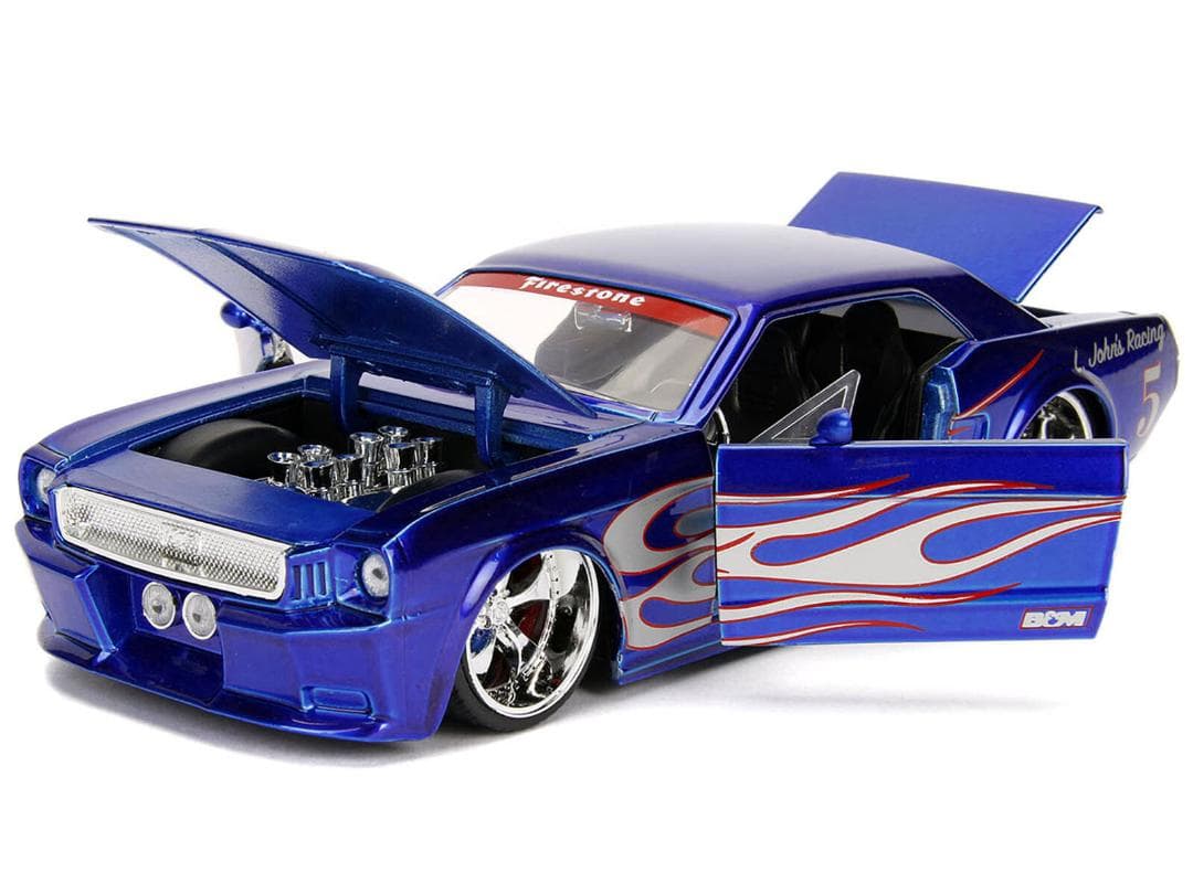 JADA 1/24 1965 フォード マスタング BLUE