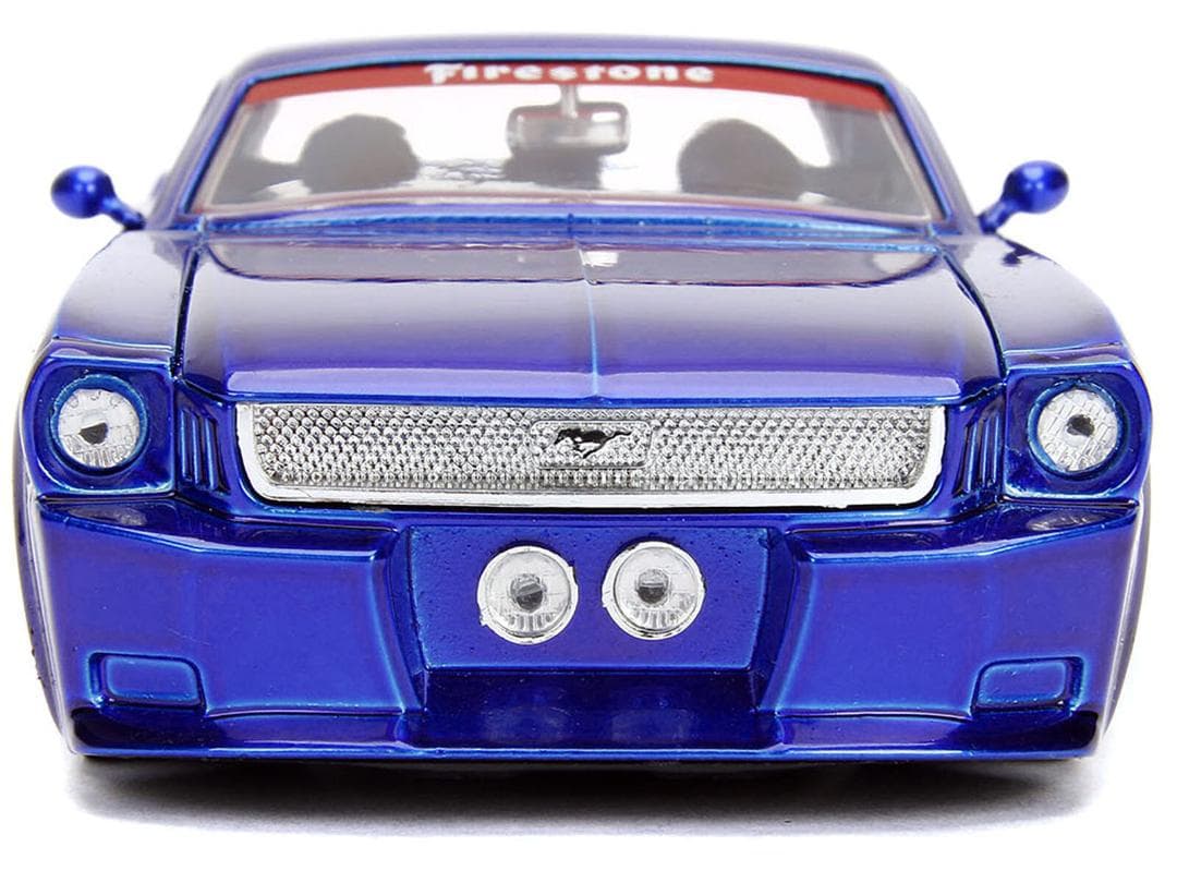 JADA 1/24 1965 フォード マスタング BLUE