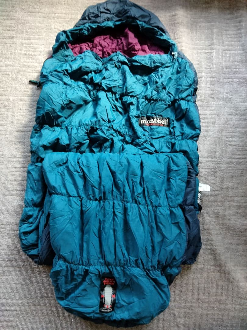貴重な#4　mont-bell Burrow Bag スーパーストレッチ