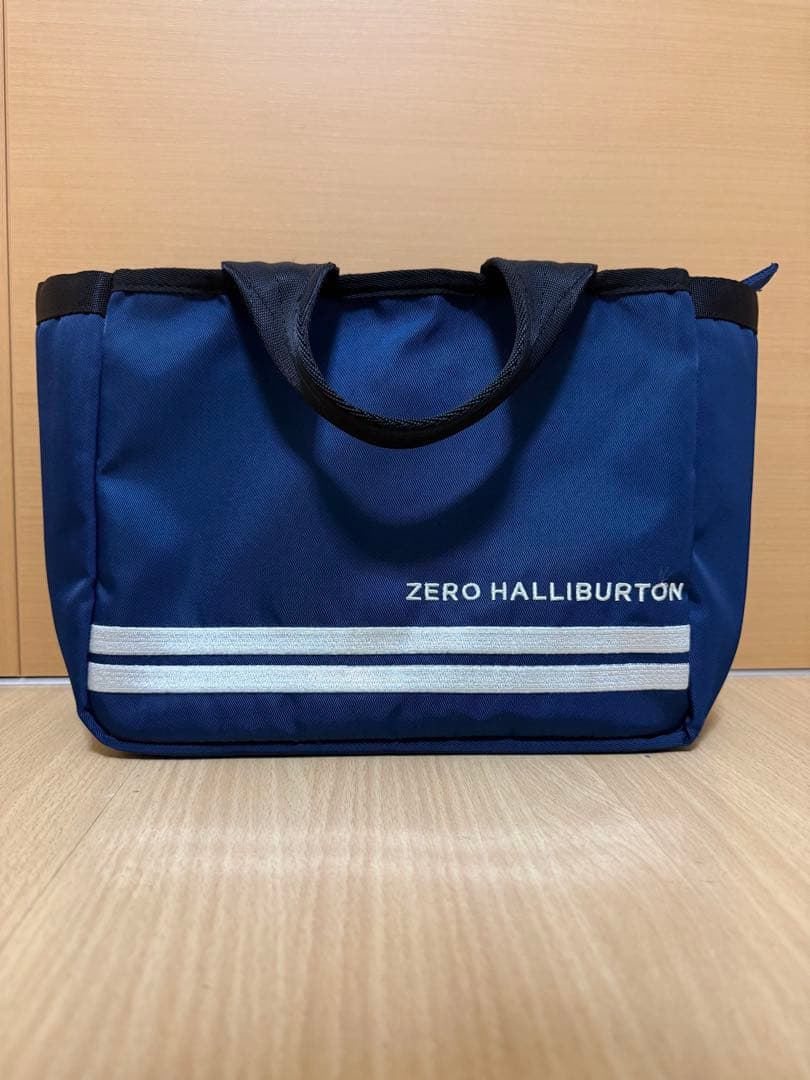 ZERO HALLIBURTON ネイビー カートバッグ