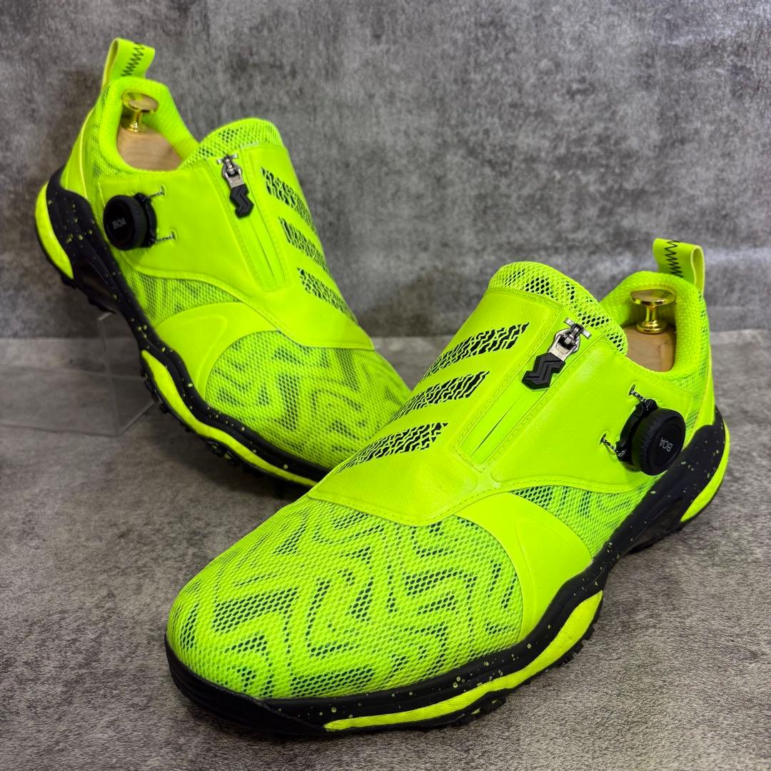 【未使用級】adidas BOOST★ゴルフシューズ★コードカオス★BOA★28