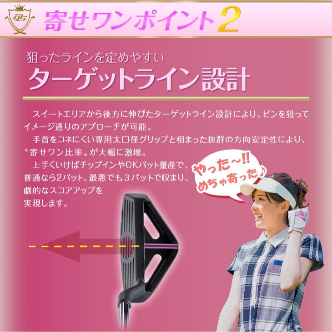 女子に優しい100切りセット★ ダイナミクス レディス チッパー & パター