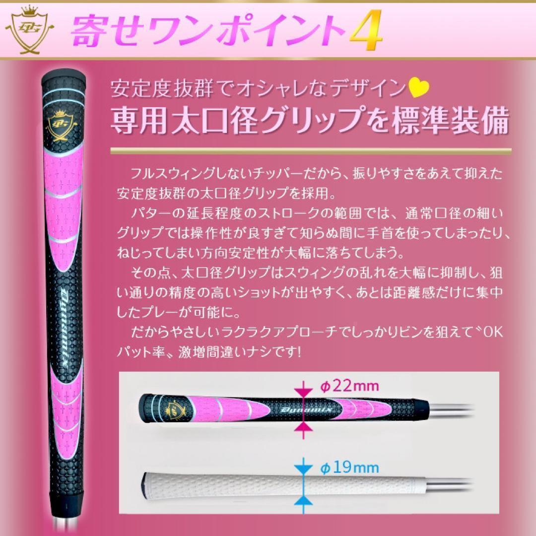 女子に優しい100切りセット★ ダイナミクス レディス チッパー & パター