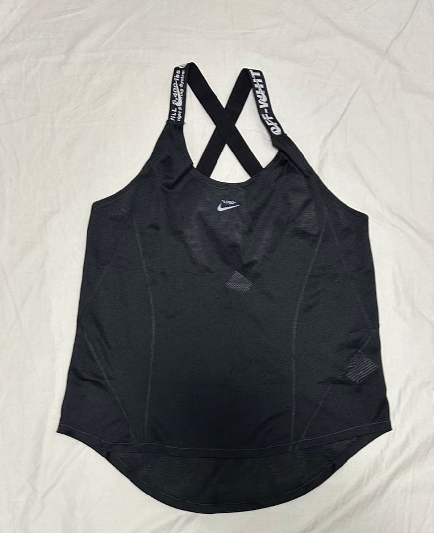 NIKEナイキ　OFF-WHITE バックアローロゴ　タンクトップ/キャミソール