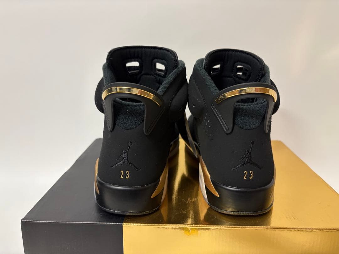 新品未使用Jordan Air Jordan 6 ブラック/ゴールド