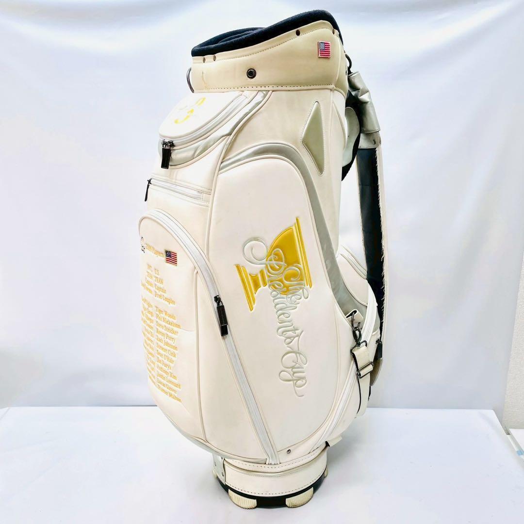 プレジデンツカップ　記念 ゴルフキャディバック　石川遼　タイガーウッズ　golf