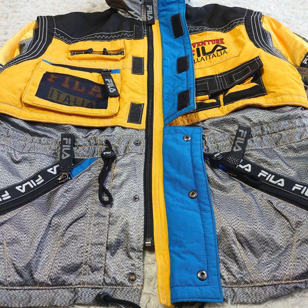 【希少・美品】FILA スキー スノボウェア セットアップ 90s L