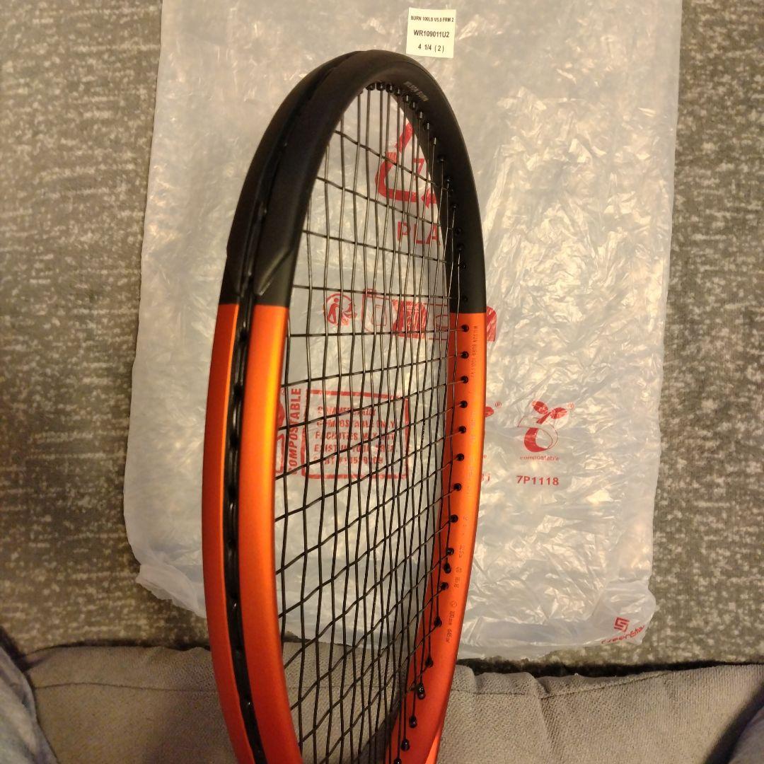 新品未使用　ガット2026.2月に　Wilson BURN 100LS V5.0
