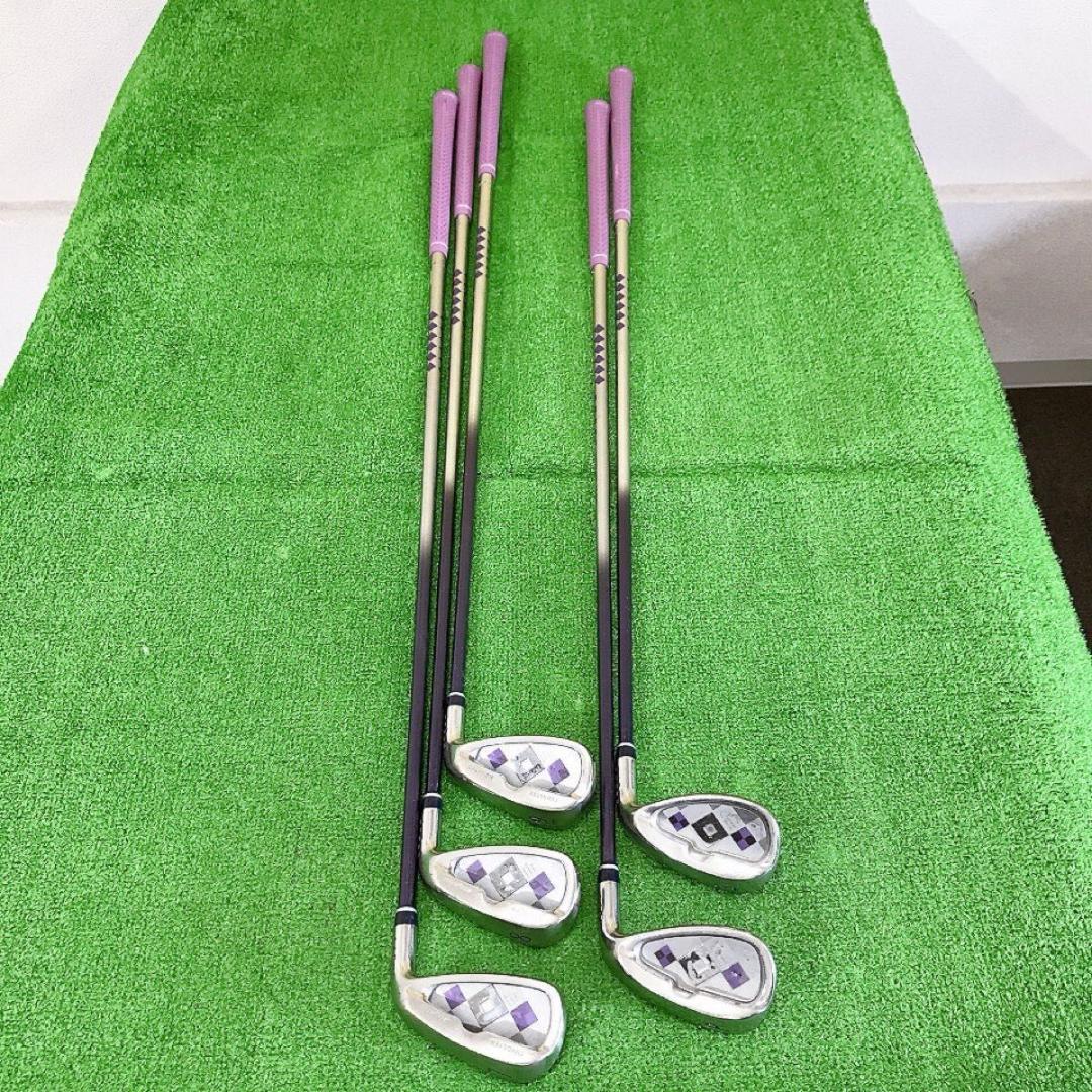 ツ08★オノフ5本レディースアイアンセット LP-414I ONOFF LADY