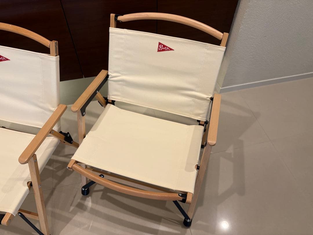 スパッツ Woodpecker フィールドチェア 折り畳みチェア2脚セット
