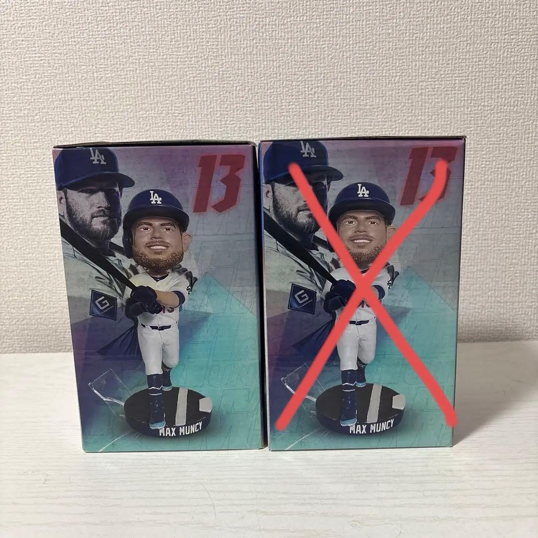 Max Muncy ・2セット ドジャースマックスマンシーボブルヘッド