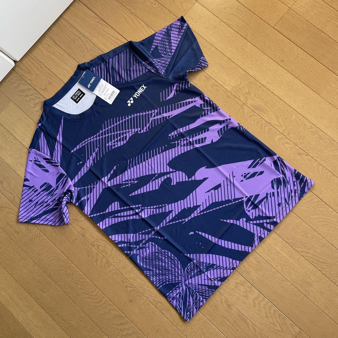 ヨネックス　YONEX テニス＆バドミントン　ゲームウェア　新品　Lパープル