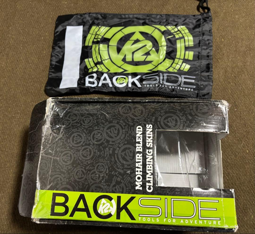 K2 モヘアブレンド　クライミングスキン　BACKSIDE 未使用品