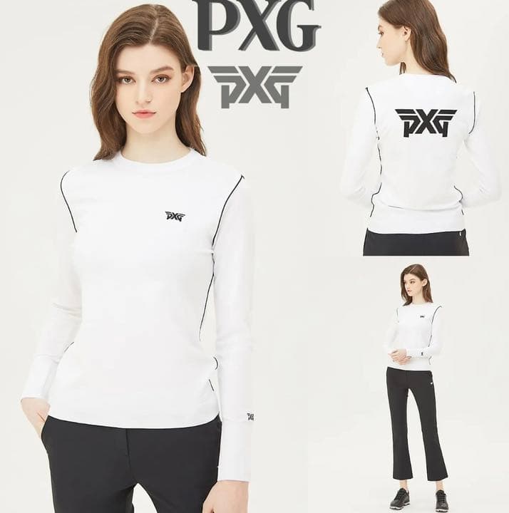 PXG ソリッド ベーシック ラウンド プルオーバー ニット Mサイズ　新品2