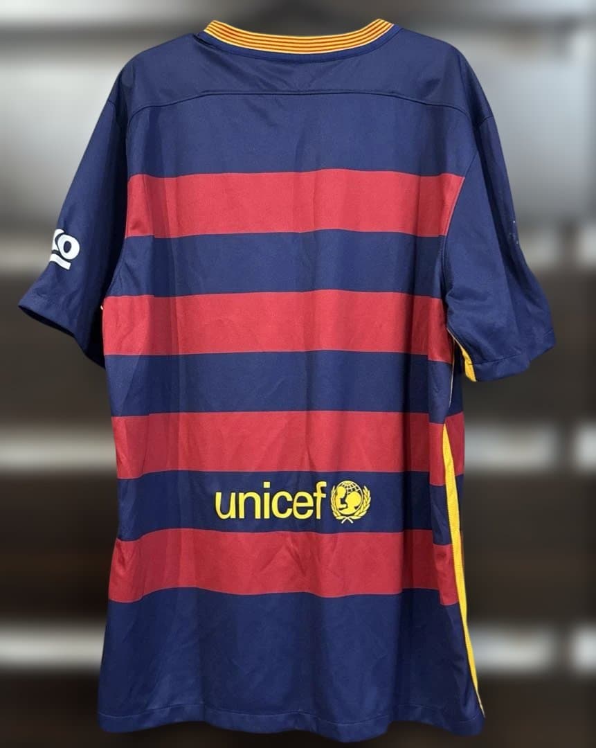 バルセロナ　2015 半袖ユニフォーム Nike XL