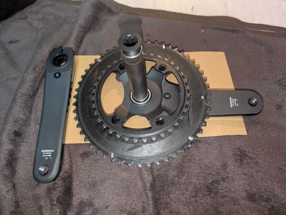 【美品】シマノ アルテグラ FC-R8000 ULTEGRA 170 52-36