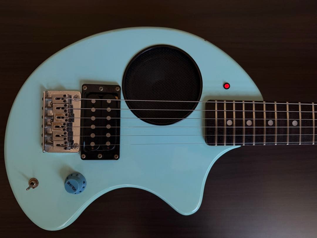【中古】FERNANDES ZO-3 ミントグリーン ハードケース付