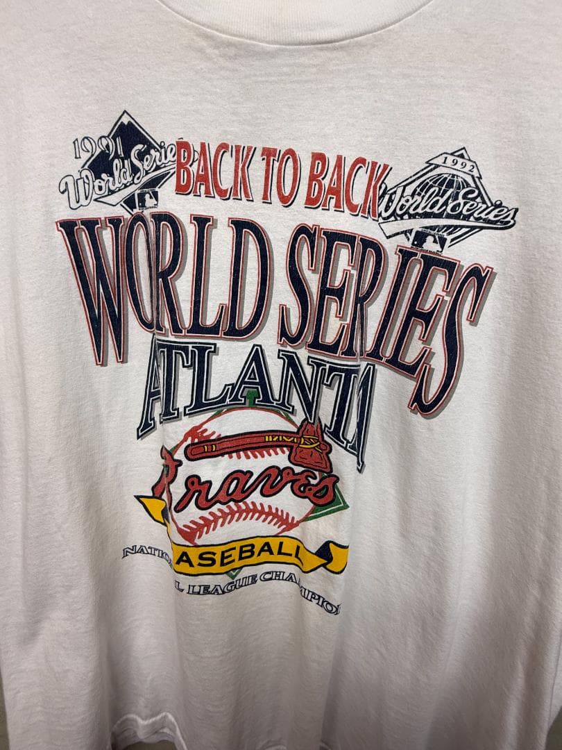 90's ONEITA　WORLD　SERIES　ATLANTA　T₋Shirt